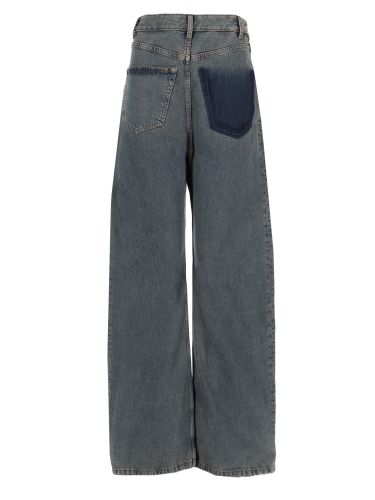 Jeans 5 tasche in denim di cotone - mm6 maison margiela - Modalova