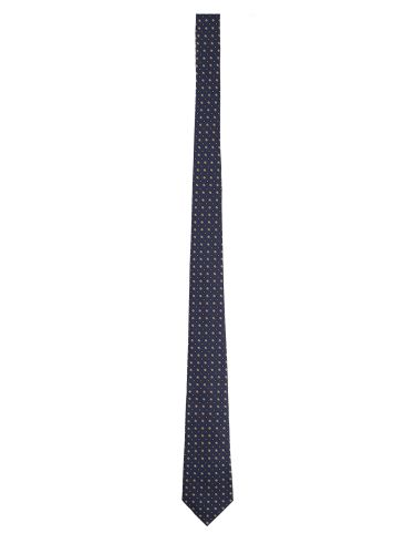 Cravatta in jacquard di seta - saint laurent - Modalova