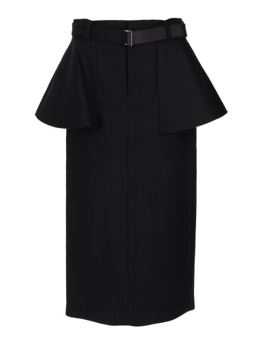 Sacai gonna "melton" - sacai - Modalova