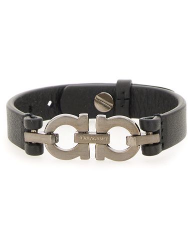 Bracciale con doppio "gancini" - ferragamo - Modalova