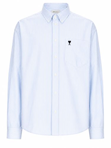 Ami paris camicia con logo - ami paris - Modalova