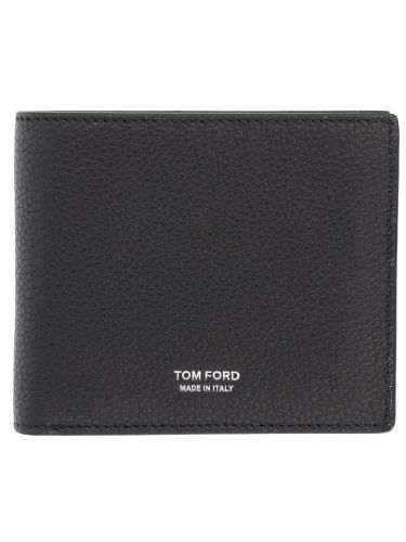 Portafoglio bifold con logo - tom ford - Modalova