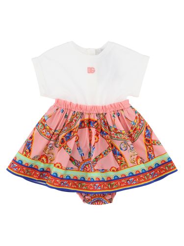 Abito con culotte con stampa "carretto" - dolce & gabbana - Modalova