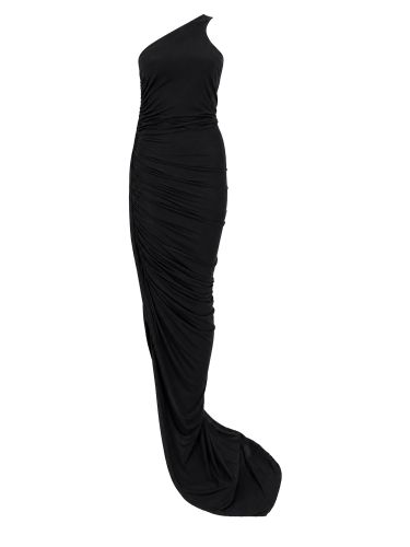 Abito lungo monospalla - rick owens lilies - Modalova