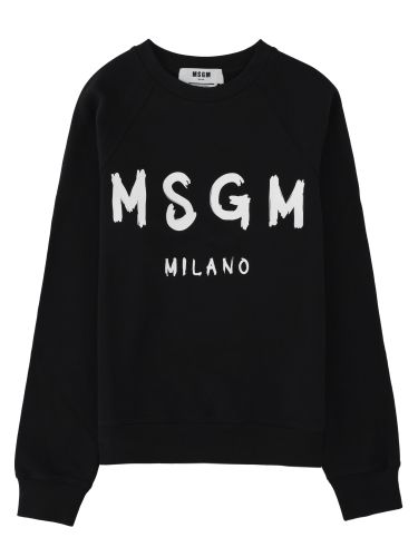 Msgm felpa con logo - msgm - Modalova