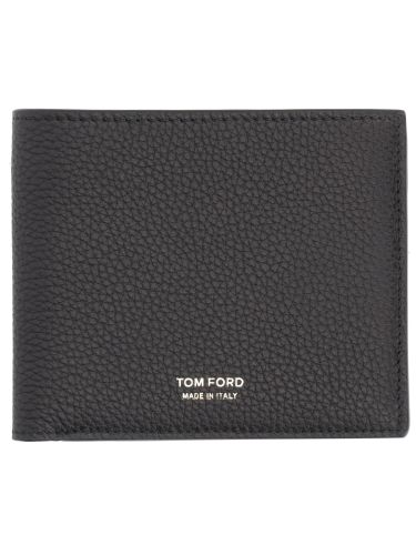 Portafoglio bifold con logo - tom ford - Modalova