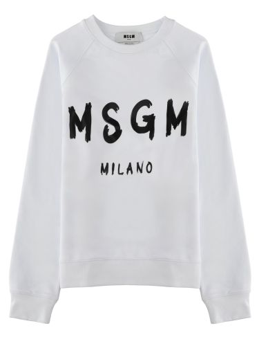 Msgm felpa con logo - msgm - Modalova