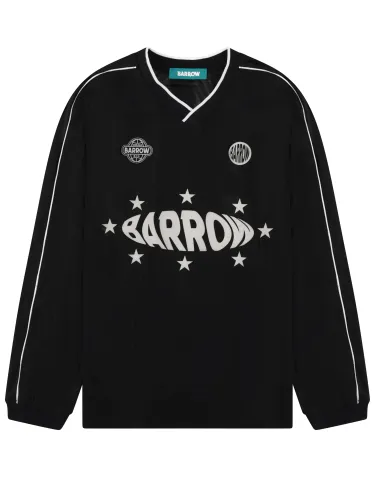 T-shirt a manica lunga con stampa - barrow - Modalova