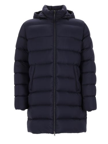 Cappotto imbottito con cappuccio - herno - Modalova