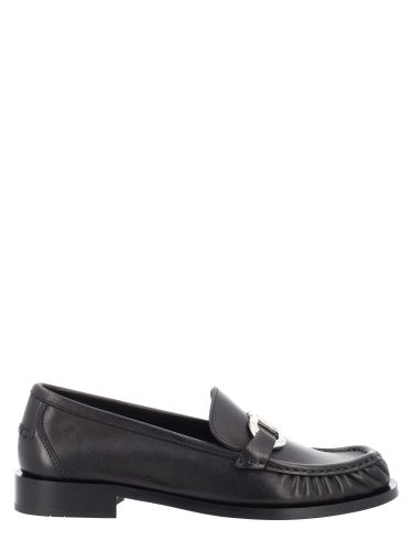 Mocassino con dettaglio "gancini" - ferragamo - Modalova