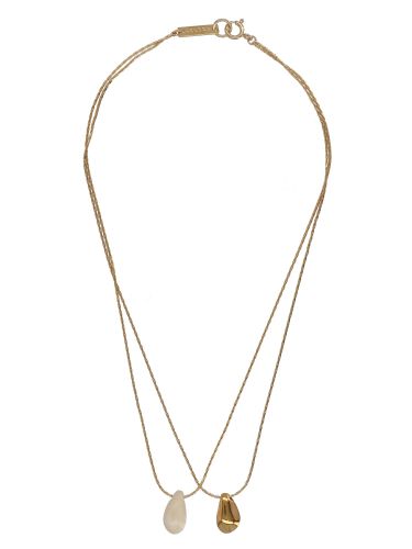 Collana "imala" con doppio pendente - isabel marant - Modalova