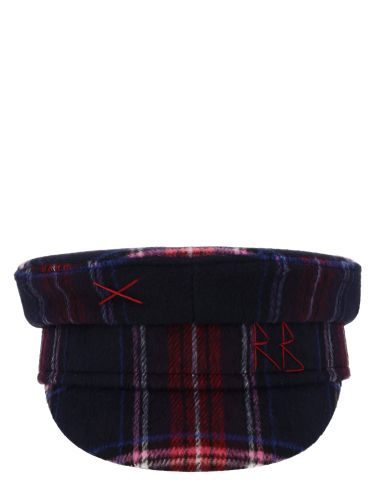 Cappello baker boy con motivo check - ruslan baginskiy - Modalova