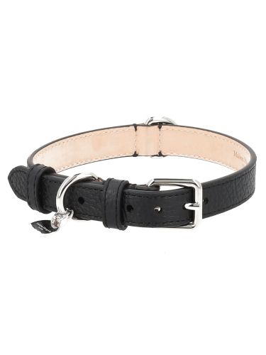 Cintura in pelle con charm - maison margiela - Modalova