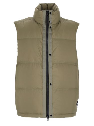 Smanicato antistrappo imbottito in piuma - stone island - Modalova