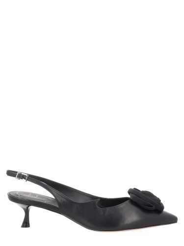 Décolleté slingback "rose vivier" in pelle - roger vivier - Modalova