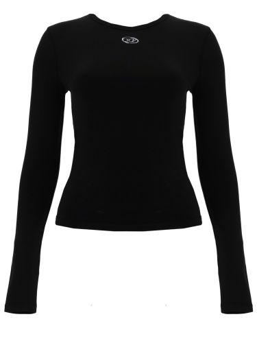 Diesel top "t-uncutieslong-ls-od" - diesel - Modalova