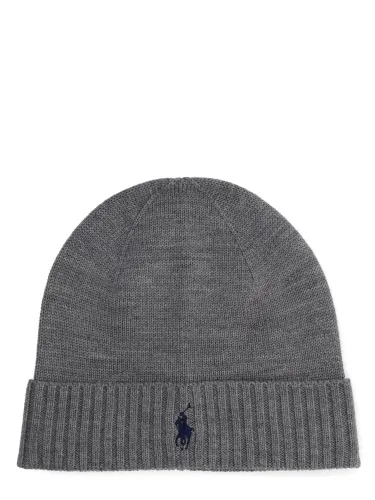 Berretto in lana con logo - polo ralph lauren - Modalova