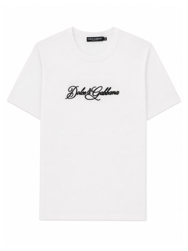 Dolce & gabbana t-shirt in cotone - dolce & gabbana - Modalova