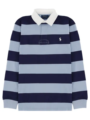 Polo in cotone con logo - polo ralph lauren - Modalova