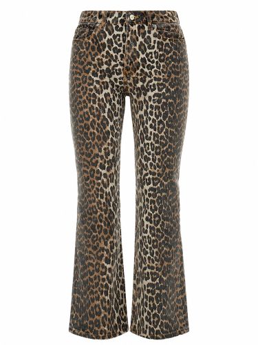 Ganni jeans animalier - ganni - Modalova