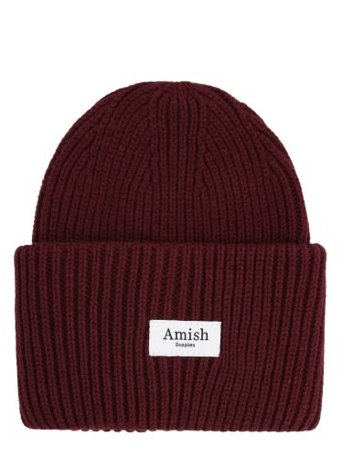 Amish berretto in maglia a coste - amish - Modalova