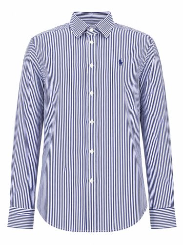 Camicia a righe con logo - polo ralph lauren - Modalova