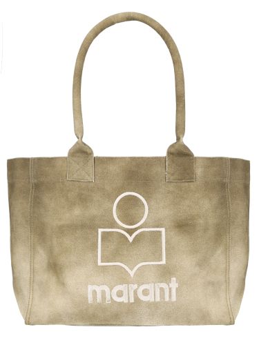 Borsa tote "yenky" con zip e logo - isabel marant - Modalova