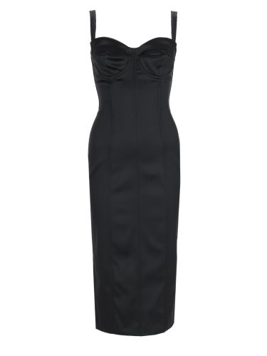 Dolce & gabbana abito in raso - dolce & gabbana - Modalova