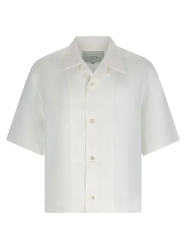 Camicia in lino a manica corta - studio nicholson - Modalova
