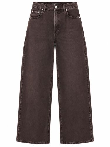 Msgm jeans wide leg in cotone - msgm - Modalova