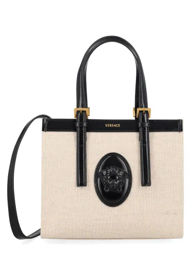 Versace borsa tote "rivière" mini - versace - Modalova