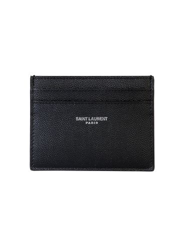 Saint laurent portacarte in pelle - saint laurent - Modalova