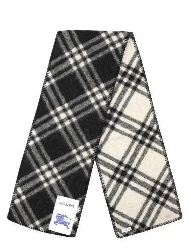 Burberry sciarpa con stampa "check" - burberry - Modalova