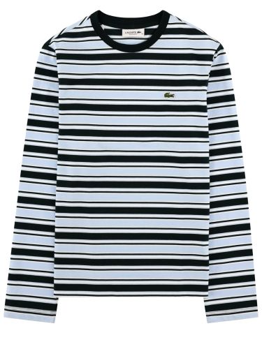 Lacoste t-shirt a righe con logo - lacoste - Modalova