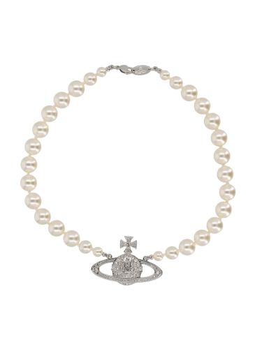 Collana di perle con orb - vivienne westwood - Modalova
