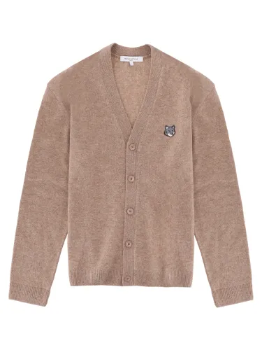 Maison kitsuné cardigan "fox head" - maison kitsuné - Modalova