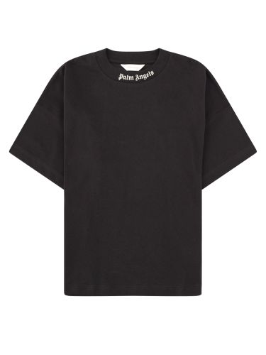 Palm angels t-shirt con stampa logo - palm angels - Modalova