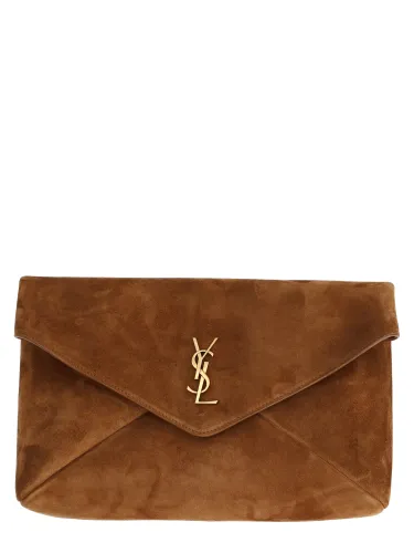 Pochette "envelope cassandre" large - saint laurent - Modalova