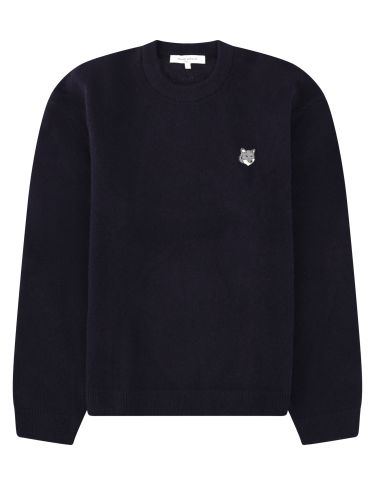 Maglia "fox head" in lana - maison kitsuné - Modalova