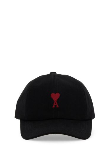 Cappello da baseball con logo - ami paris - Modalova