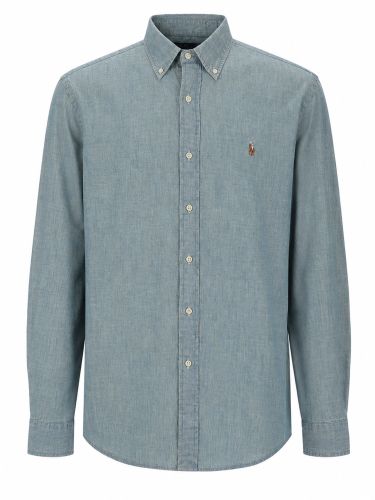Polo ralph lauren camicia con logo - polo ralph lauren - Modalova