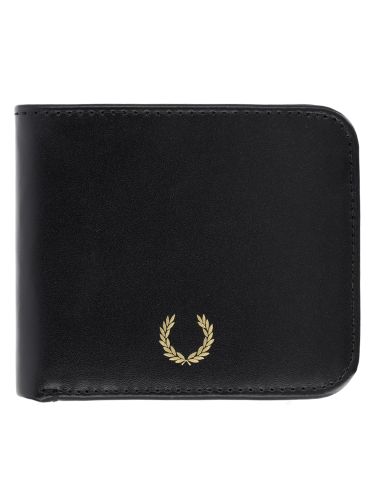 Portafoglio bifold in pelle - fred perry - Modalova