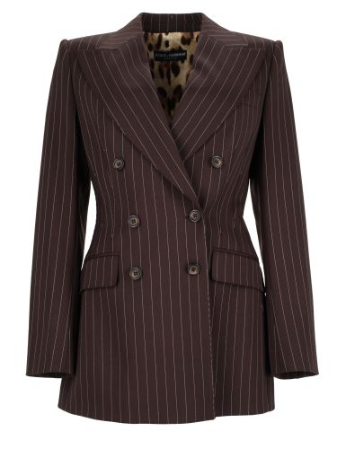 Giacca doppiopetto "turlington" - dolce & gabbana - Modalova