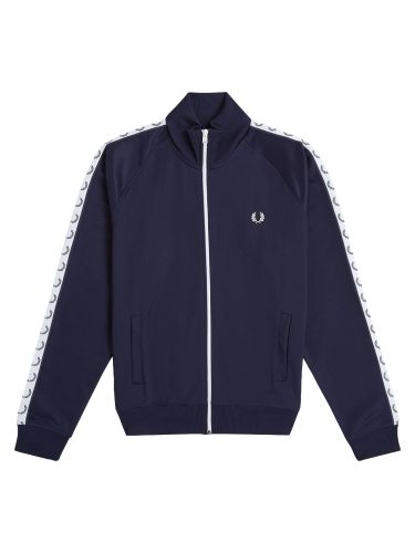 Felpa tracksuit con logo e zip - fred perry - Modalova