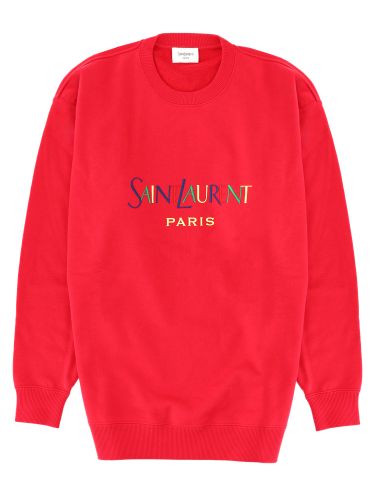 Saint laurent felpa con logo - saint laurent - Modalova
