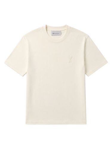 Ami paris t-shirt con logo - ami paris - Modalova