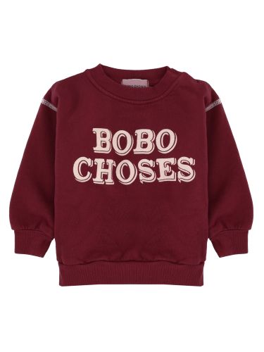Felpa girocollo con logo - bobo choses - Modalova