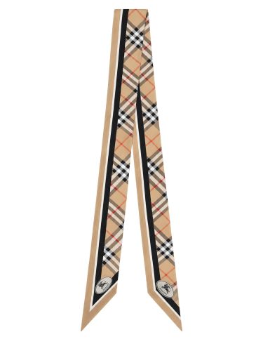 Sciarpa sottile con stampa "check" - burberry - Modalova