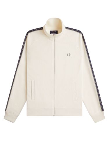 Felpa tracksuit con logo e zip - fred perry - Modalova