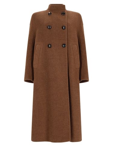 Cappotto cocoon in baby lama - max mara - Modalova